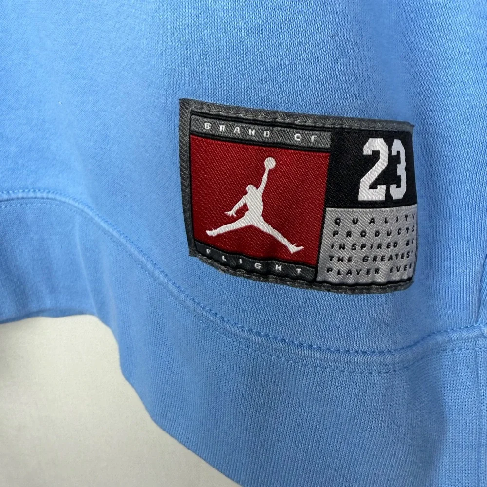 Jordan 23 Pullover Hoodie Carolina Blue Fleece Sweatshirt Men’s Youth XL (13-15)